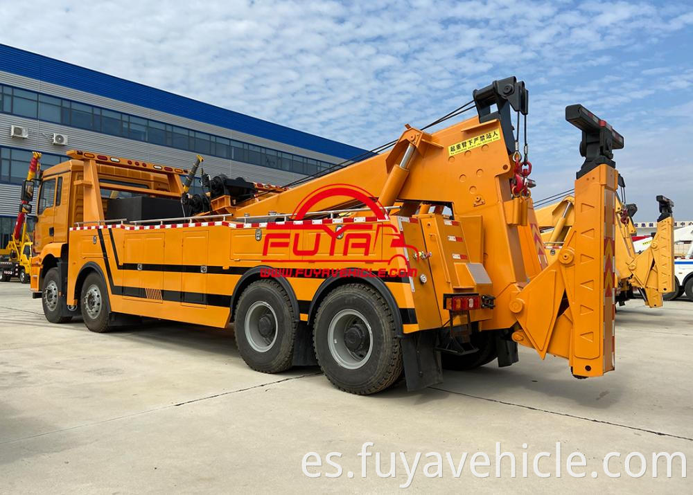 Shacman 50ton 60ton Tow Truck 4